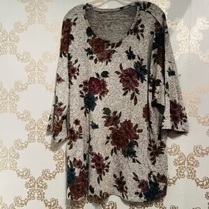 Torrid Super Soft Floral Sweater